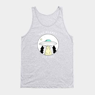 One Planet at a Time Tank Top